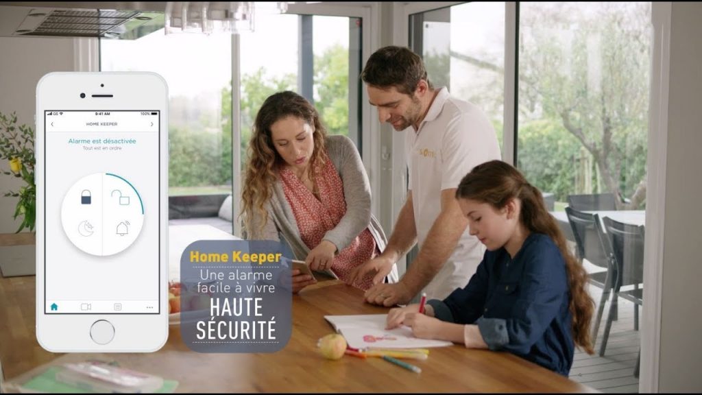 Installation alarme Home Keeper Pilotez l'alarme depuis un Smartphone et sans abonnement